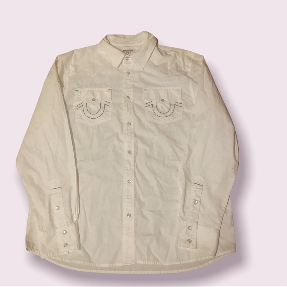 True religion Button up extra-large